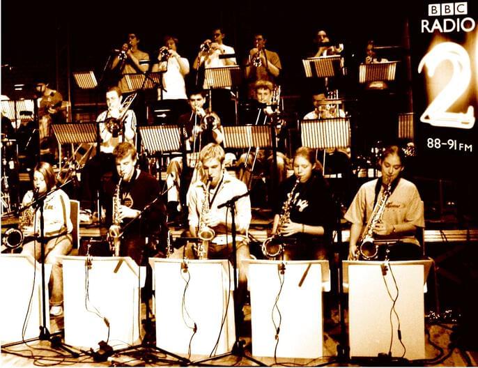 Aylesbury Music Centre Dance Band recording at BBC studios