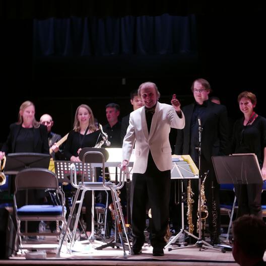 At a concert in Berhampstead, 2018