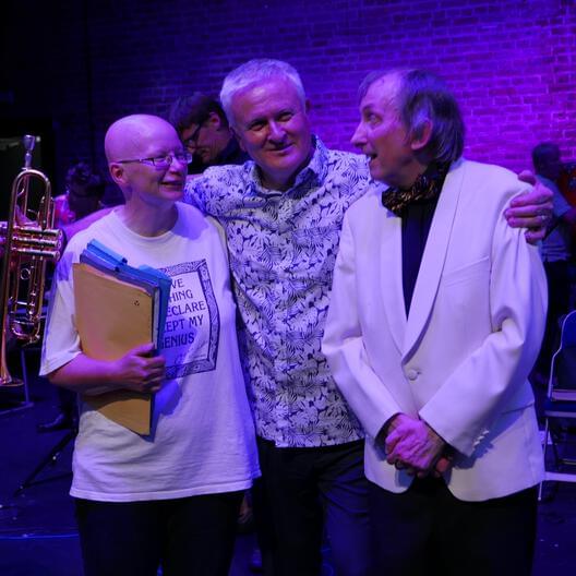 With Mike Lovatt, 2018